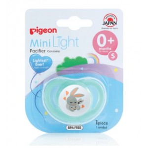 Pigeon - Mini Light Pacifier S Rabbit (Unisex)