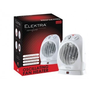 Elektra Comfort Oscillating Fan Heater