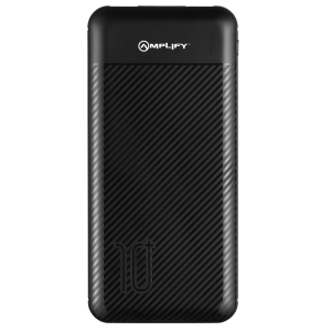 Amplify Spark Series 10000mAh Power Bank - Black/Grey