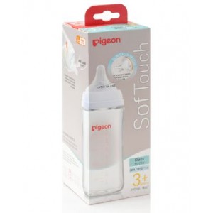 Pigeon - SofTouch 3 Nursing Bottle Glass 240ml
