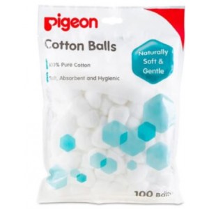 Pigeon - Cotton Balls - 100pcs