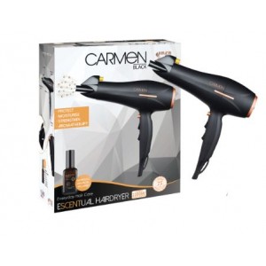 Carmen Black Edition 5168 E-Scent-ual Hairdryer (2200W)