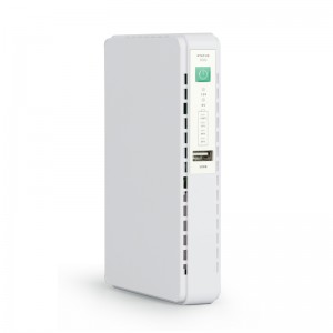 Mini UPS DC to DC (12V / 9V) with USB and PoE Output Power Over Ethernet - 32.56Wh (8800mAH)