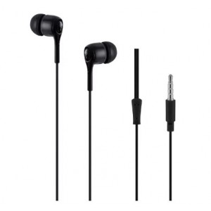 Pro Bass Swagger 2.0 Series- Boxed Auxiliary Earphone with Mic- Black