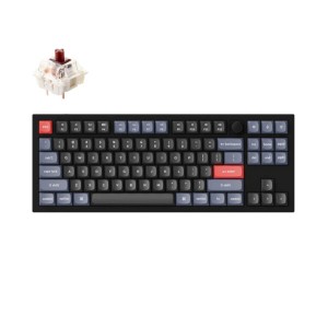 Keychron Q3 RGB Mechanical Keyboard Brown Switches – Black