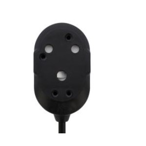 Switched Light Duty SBS Extension Leads 2 x 10A Socket 20m - Black