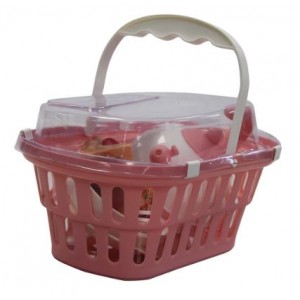 Jeronimo Kitchen Basket Playset - Pink