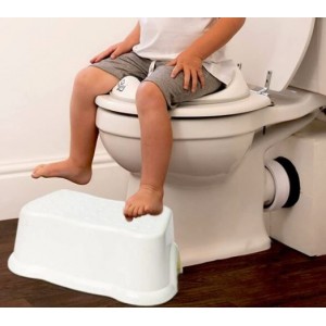 Bathroom Foot Stool - White