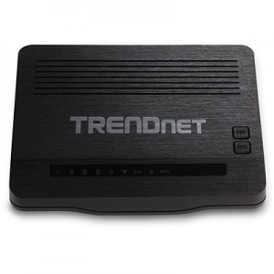 TRENDnet N150 Wireless N ADSL 2/2+ Modem Router 4 LAN 1 RJ11 WAN