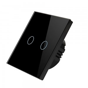 ZigBee Smart Light Touch Switch - Available in 1 Gang- 2 Gang- 3 Gang and 4 Gang / 220V-250V / Black(Neutral Wire Required)