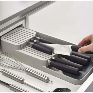 Sharp Knife Draw Organizer - White