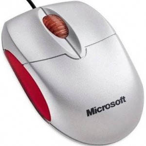 Microsoft Notebook Optical Mouse - Silver