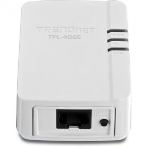 TRENDnet 500Mbps Powerline AV Ethernet Adapter Kit 1 LAN