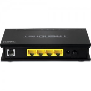 TRENDnet ADSL Fast Ethernet/USB Combination Modem Router /w 4-port Switch