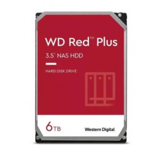 WD Red Plus 3.5-inch 6TB Serial ATA Internal NAS HDD