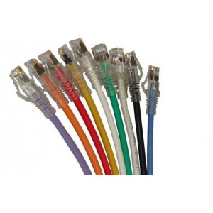 Molex Patch Cord C6A Shielded LS0H 568A/B  -1m - White