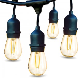Extendable Indoor and Outdoor Hanging Lights - 10m / E27 / IP65