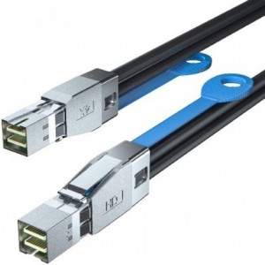Dell SAS- SFF-8644 To 8644 External 12Gb/S SAS Cable - Black - 2m