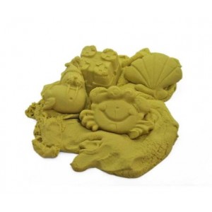 Sensory Sand with Shapes - Yellow - 1kg