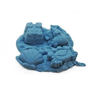 Sensory Sand with Shapes - Blue - 1kg