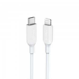Anker PowerLine III USB-C to Lightning 2.0 Cable - 1.8m / White
