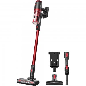 Eufy HomeVac S11 Lite - Red / Cordless Stick Vacuum Cleaner /  Lightweight /  Stylish and Cordless Design / Versatile Attachments