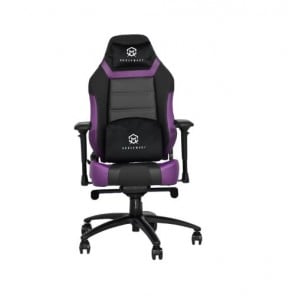 Rogueware GC400 Expert Gaming Chair - Black/Purple - Up to 200KG