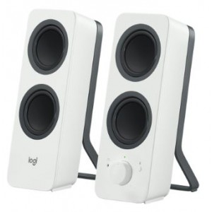 Logitech Z207 Bluetooth Computer Speakers - Off White