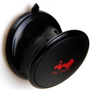 In-Win i-Ear Black Headphone/Earphone Hanger
