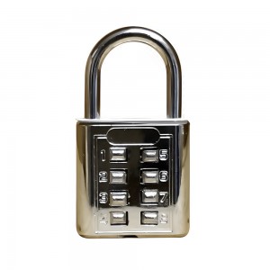 8 Digit Combination Lock - for Securing Lockers- Gates- Bikes- and More