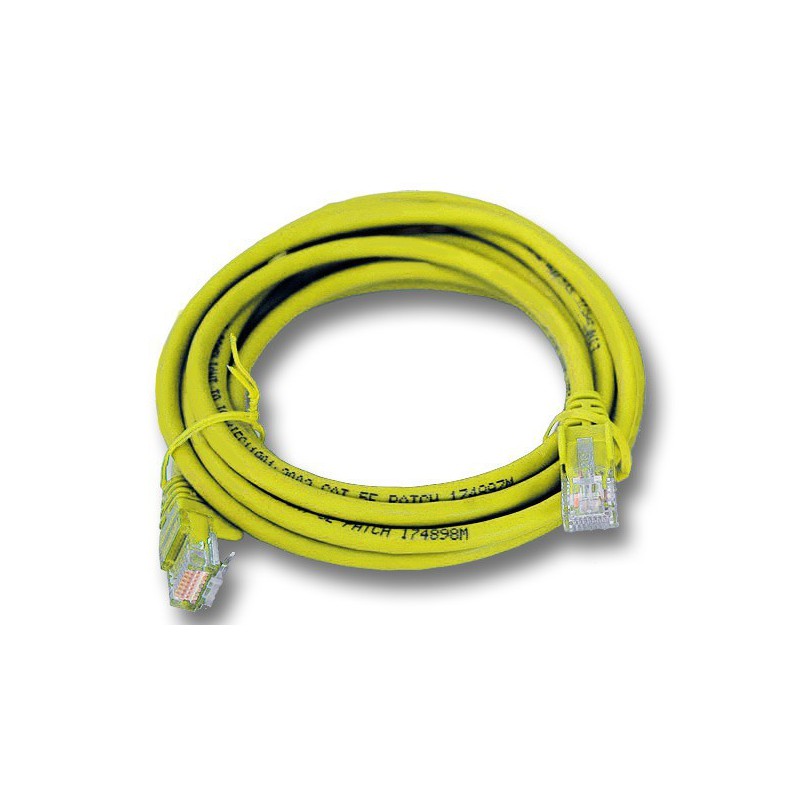 Linkbasic 2 Meter UTP Cat5e Patch Cable Yellow  