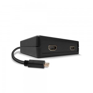 Lindy 4K Mini DisplayPort to 2x Active HDMI MST Hub (41732)