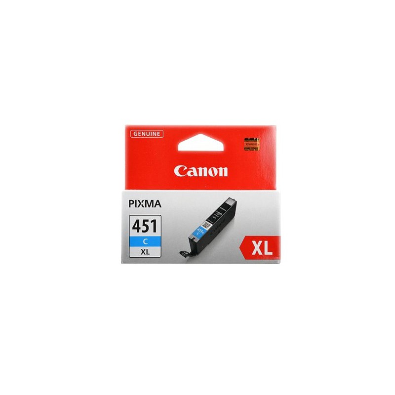 Canon CLI-451XL Cyan Cartridge with yield of 665 pages