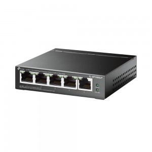 TP-Link TL-SF1005LP 5-Port 10/100Mbps Desktop Switch with 4-Port PoE