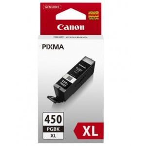 Canon PGI-450XL Black Cartridge with yield of 500 pages
