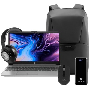 HP 250 G9 15.6” Celeron 8/256 Win11 + Headset + Bag + Mouse + Powerbank)