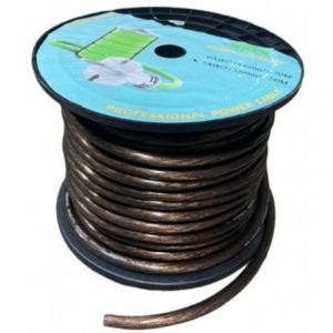 Solarix 35mm Battery Power Cable - 50 Metre Roll - Black