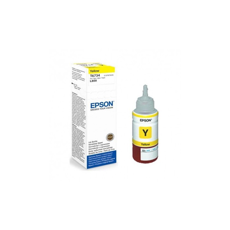  Epson Original T67344A Yellow 70ml Color Cartridge for an Inkjet Device
