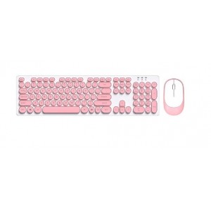 Tuff-Luv Wireless Keyboard &amp; Mouse Combo - Pink