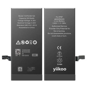 Yiikoo 2915mAh iPhone 6S Plus Replacement Battery – Black