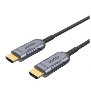 Unitek C11033DGY 50m 8K Fiber Optic HDMI Cable (Support PS5 4K @120Hz)