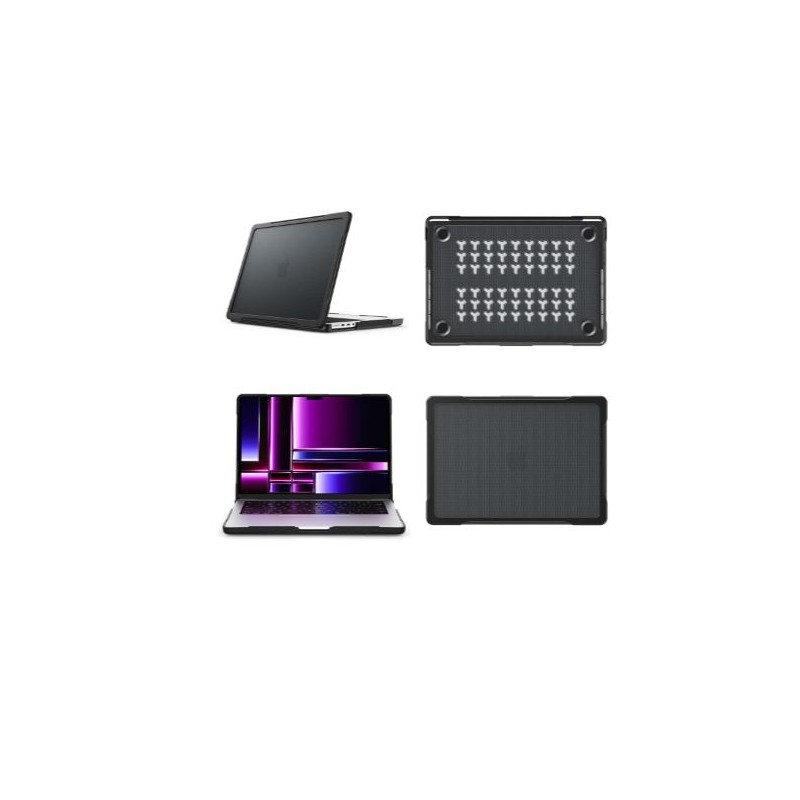 Tuff-Luv Rugged Hard-Shell Bumper Case for the Apple Macbook Pro