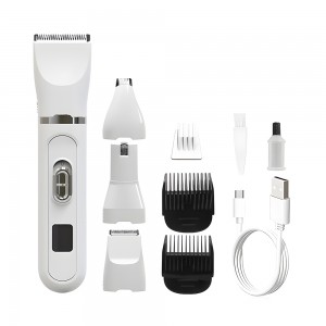 Dog Grooming Kit - Trimmer / Scissors / Comb / Nail Clipper and Nail Filer