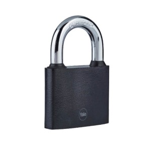 Yale 50mm Iron Padlock - Black