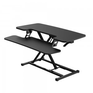 ROGUEWARE MT127 Height Adjustable Desk Riser - Black