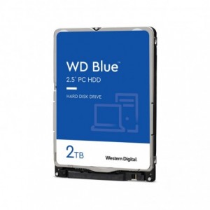 Western Digital Blue 2.5" SATA6G 2TB (128MB- 7mm) Hard Drive