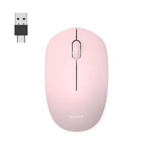 Port Connect Wireless Mouse – Blush