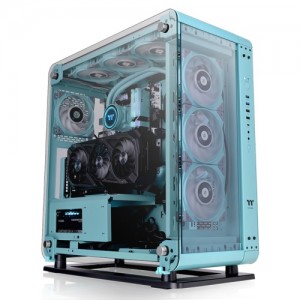 Thermaltake Core P6 TG CA-1V2-00MBWN-00 Turquoise SPCC ATX Mid Tower Computer Case