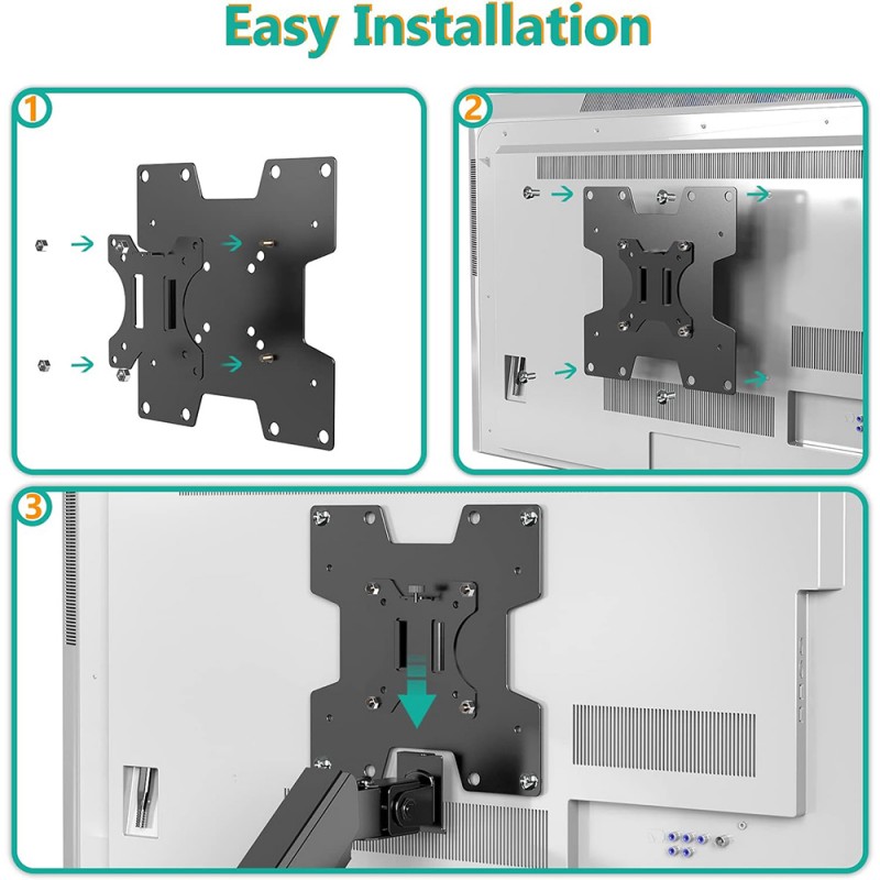 VESA Mount Adapter Plate Bracekt - 200x200 Universal Mount / Convert ...