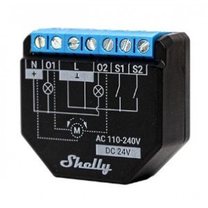 Shelly Smart Wi-Fi Relay With Power Monitoring